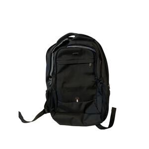 Duslang Padded Computer Black Backpack